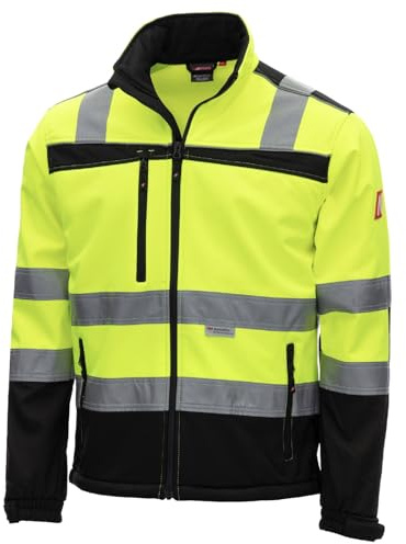 Nitras Kinder Hi-Vis Softshelljacke 7171KIDS MOTION TEX KIDS