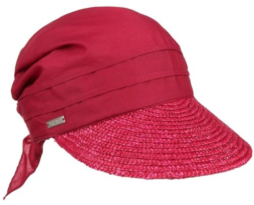 Seeberger Damen Sonnenhut Stroh-/Stoffcap Einfarbig