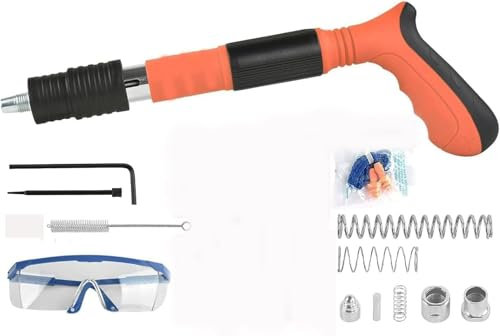 Pistola Manuale Sparachiodi, Adatto Per Pareti In Mattoni E Cemento, Per La Lavorazione Del Legno E Decorazioni - colorazione casuale