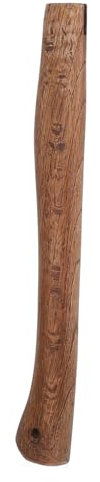 Hemobllo Wooden Handle Replacement for Camp and Gardening Tools, 37cm Tough Quercus Wood Shaft, Sturdy Shovel and Hoe Grip Replacement for Outdoor Work