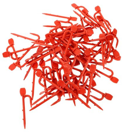MINAOLULUS Clips De Fixation pour Plantes Pince Réutilisable pour Support De Vigne Accessoire De Jardinage pour Contrôler La Plantes pour Melons Et Vignes