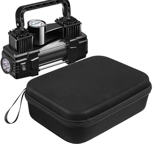 Portable Carry Bag, Mini Car Vacuum Organiser, Storage Container, Textured EVA Travel Case with Zip, Protective Bag for Car, Vacuum Machines, Household Accessories for Cleaning