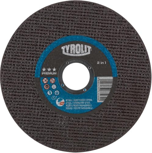 tyrolit 34332798 Premium extradelgados 2in1 dischi di taglio, 41, a60q-bfp, 230 x 1.9 x 22.23 mm dimensioni