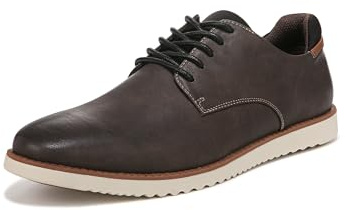 Dr. Scholl's Shoes SYNC, Oxford Uomo, Dark Brown Fearless, 45.5 EU