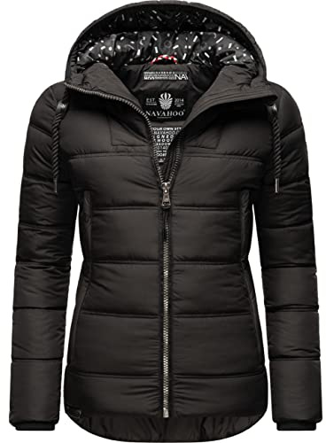 Navahoo Damen Winterjacke Renesmee Black Gr. M