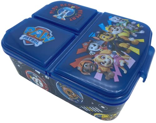 Stor La Pat' Patrouille - Lunch Box pour Enfants - Boîte à Goûter - Boîte À Repas avec Trois Compartiments