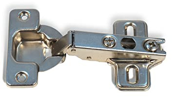 BLUM 2 Stück Scharniere Eckanschlag 100° Modul mit Schließautomatik Küchenschrank Schranktür Feder Scharnier und Platte