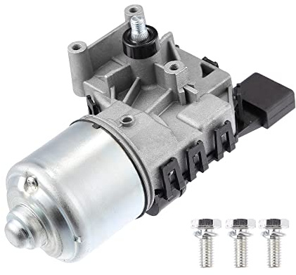 X AUTOHAUX Car Front Windshield Wiper Motor for Volkswagen Jetta 2011 2012 2013 2014 2015 2016 2017 2018 Replace 5C7955113D 6R1955119A 5C6955121A 5C6-955-113-A 5C7-955-113-A