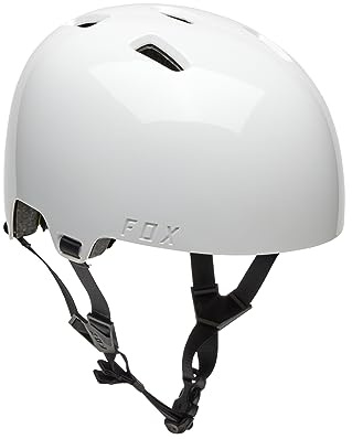 Fox Racing Youth Flight Bicycle Helmet, White FA23, One Size