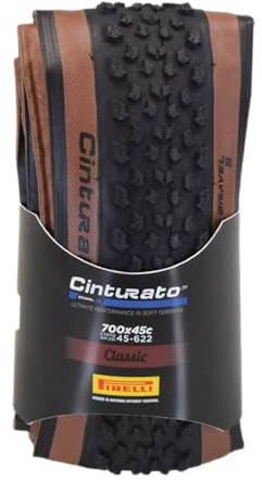 Pirelli Cinturato Gravel S Bike Tyre, Size 40-622, Black