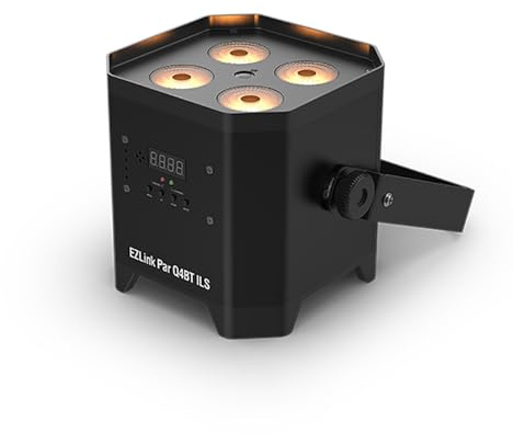 CHAUVET DJ – EZLink Par Q4BT ILS Battery Powered LED Par Light | Quad Color RGBA Output, Bluetooth Control from Mobile Devices, ILS and D-Fi USB Wireless DMX Compatibility
