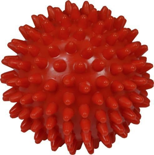 Pflegehome24® Igelball Igel-Ball Noppenball Massageball 9 cm, rot