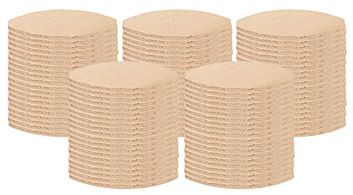 Galletas de Madera 20 para Unir Tablas Galletas de Madera de Haya, Resistencia de Unión Superior, Unión Estrecha con Pegamento, Menor Tasa de Contracción (0#)