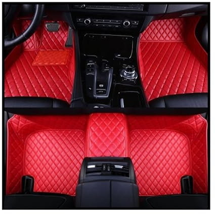 Auto-Fußmatte Auto-Fußmatten für Volvo C30 2007–2013, Innenzubehör, Lederteppiche, Fußpolster(9)