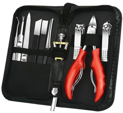 Kit De De Manicura - Conjunto De Recortes De Clavos De Precisión, Herramientas De Corte De La Uña | Tamaño Compacto El Kit De Tijeras De Preparación De Acero De Acero Inoxidable 10x, Elemento