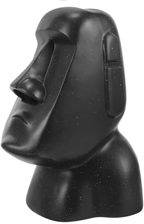 Warmhm Taschentuchbox-Abdeckung Aus Harzmaterial Moai-taschentuchbox-Halter Dekorative Serviettenbox Fürs Schlafzimmer Praktischer Papierhalter Für Hause Einfache Aufbewahrung Und Organis