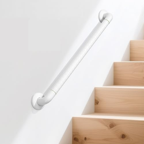 KiloSton 0.7M Anti-Slip Stair Rail – ABS & 304 Stainless Steel, Safe & Comfortable Stair Support for Elderly, Kids & Disabled, Bannister Rail for Stairs