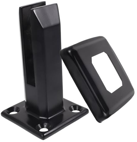 DIYEAH Glass Clamp Accessories for Stair Glass Railing Stainless Steel Railing for Balustrade Kit