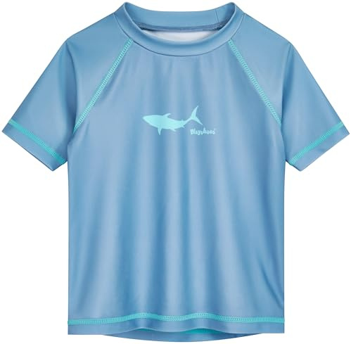 Playshoes Unisex Kinder Badeshirt Rash-Guard-Shirt (1er Pack)