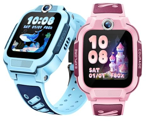 imoo Z3 Kids Smart watch, Video Calls, GPS, SIM, SOS, IPX8, Secure System | HD Video Call, VoLTE, Chat, GPS Tracking, SIM Supported, SOS Emergency, IPX8 Water Resistant, Camera, Class Mode