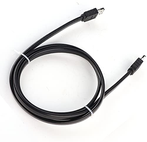 Yunseity Câble II, CEBLE DE DONNÉES DE DISQUE DUR EXTERNE À Tête Droite DE 1 M, Vitesse 3 Gbit/S, pour Périphériques d'Interface Esata