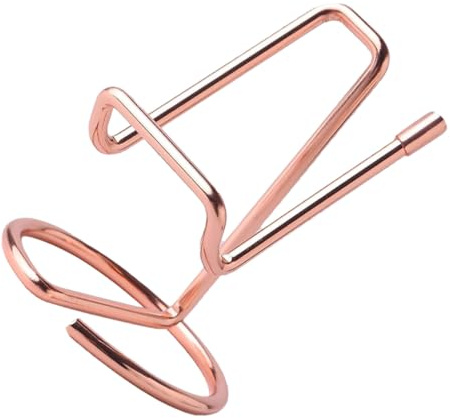 Toddmomy Support Téléphone de Bureau Fer Robuste Support Stable pour Smartphone pour Visionnage et Jeux Design Élégant Rose Doré Compatible avec Plusieurs Modèles de Téléphones