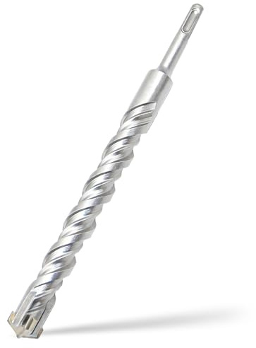 Broca para hormigón SDS Plus 25x200mm,4 cortes de metal duro y doble hélice,para piedra natural,hormigón