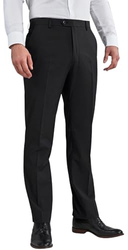 MAGIC SELECT Pantaloni da Uomo Eleganti Nero Inverno