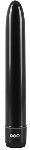 ORION Vibrator Night and Day - intensiver Stimulator für Frauen und Männer, mit stufenloser Regelung, zur Anus- und Vagina-Stimulation, schwarz