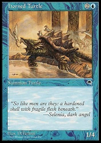Magic The Gathering Horned Turtle Tartaruga Cornuta Tempest
