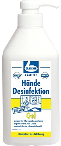 Becher 62880 Dr.Becher Desinfektionsgel 1L