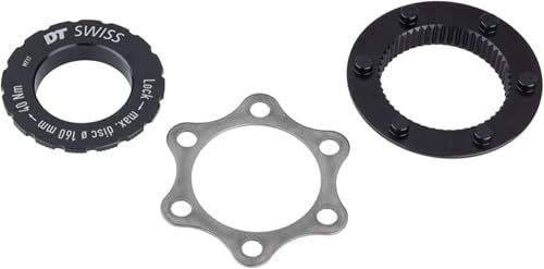 DT Swiss Unisex – Erwachsene Adapter is (6-Loch) Radnabe, schwarz, 1size, HBDTCLA12