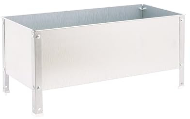 Simonrack - Jardinière métallique 1 niveau - 410 x 1200 x 1200 mm - KIT SIMONGARDEN URBAN - Galvanisé-400l