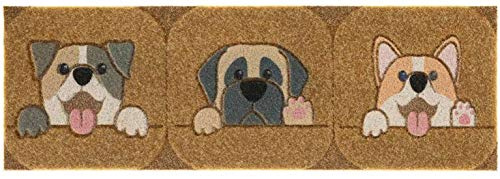 Casatessile Zerbino Piccolo 25x75 cm. Icon per Scalino, Materiale Antidfilo e Fondo Antiscivolo - VAR. 1