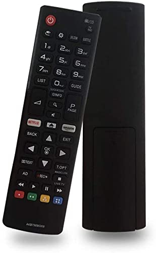 Telecomando di ricambio per LG Smart TV Ultra LED LCD 3D HDTV con bottoni Netix Amzon