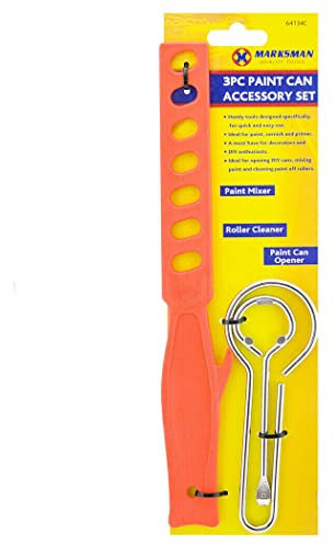 2 X 3PC Paint Mixer Accessory Tool Set Paint Mixer Roller Cleaner CAN TIN Opener