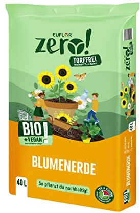 Euflor Erde Zero! Bio Blumenerde 40 Liter