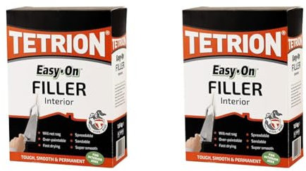 Tetrion Easy-On Interior Filling and Jointing Compound 1.5kg (Pack of 2)