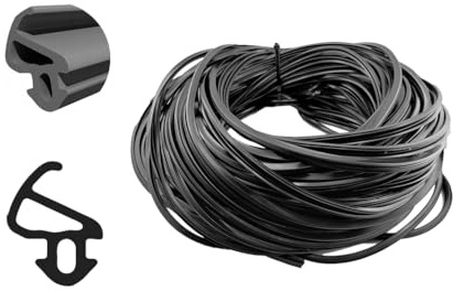 Fensterdichtung 25m Gummi Dichtung für Kunststofffenster EPDM LB S-900