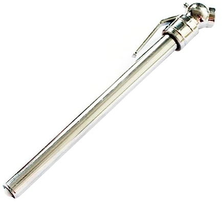 Tire Pressure Pen Stainless Steel Gauge for Vehicle Travel | Silver Finish, Instant Reading and Precise Measurement, Pocket Size with No Battery Required