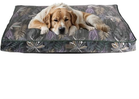 bo&flash Design Hundekissen Madison Max XL – Formstabiles & Komfortables Hundebett – Hundematte mit waschbarem Bezug – Dog Bed rutschfest & stylisch – Hunde Kissen in Premium Qualität