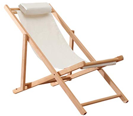 XLJLKJDS Traditionelle Garten-/Strandliegestühle Klassische Sonnenliegen Liegestühle Holz-Sonnenliegen Liegestühle für Camping