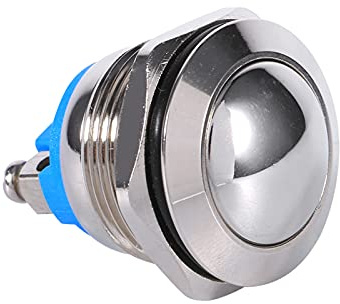 Interruptor de Botón de Bocina de Barco, Pulsador Momentáneo, Claxon Bidireccional de 22mm, Marino, 12v, Ip68, Kit de 12 Voltios para Camión con