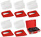 Record Player Needle Replacement, 5 Pack Universal Turntable Needles, Record Player Stylus, Record Needle Replacement, Vinyl Needle Replacement for Crosley Victrola ION Jenson LP Phonograph (Red)