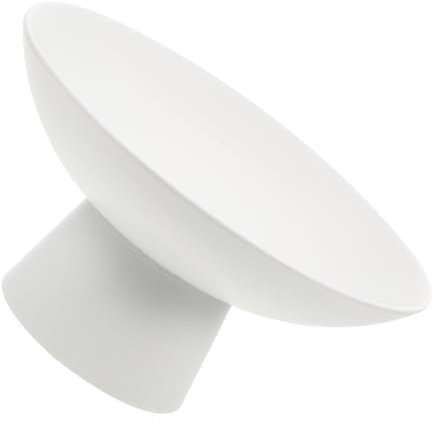 Angoily Ciotola Per Frutta in Ceramica Vassoio Per Snack Con Piedini Vassoio Bianco Per Decorazioni Per La Casa Portafrutta E Portabicchieri
