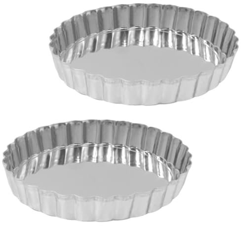 Holibanna 2 Pezzi Teglia Antiaderente Resistenti Calore Pizza Teglie Forno Forniture Cucina