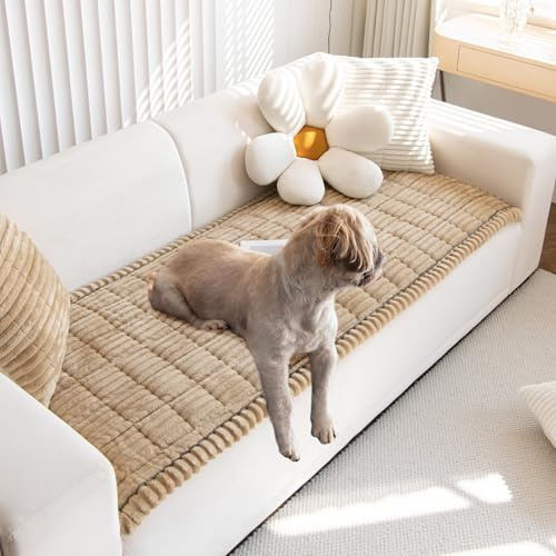 MOYORA New Thick Sofa Covers Washable - Couch Seat Cover Pet Dog Pet Bed Mat Chair Pads 3 9 Love Seater Non-Slip Slipcovers Furniture Protector for Living Room