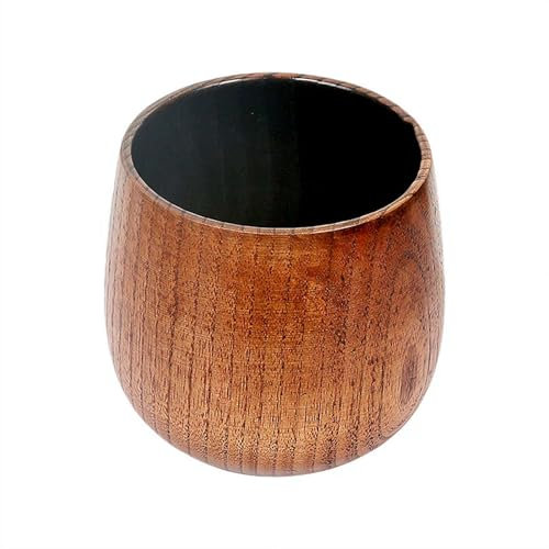 Bicchiere da whisky in legno, unico bicchiere da whisky carbonizzato per uomini, ottimo regalo per papà, fratello o marito, ideale per bar di casa e occasioni speciali