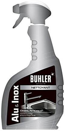 Buhler Netoyant Alu Inox Pistolet de 500 ml - Lot de 3