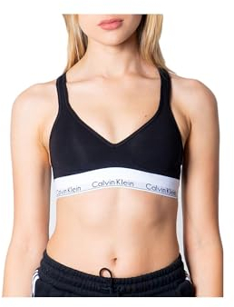 Calvin Klein Damen BH Bralette Lift Gepolstert, Schwarz (Black), M